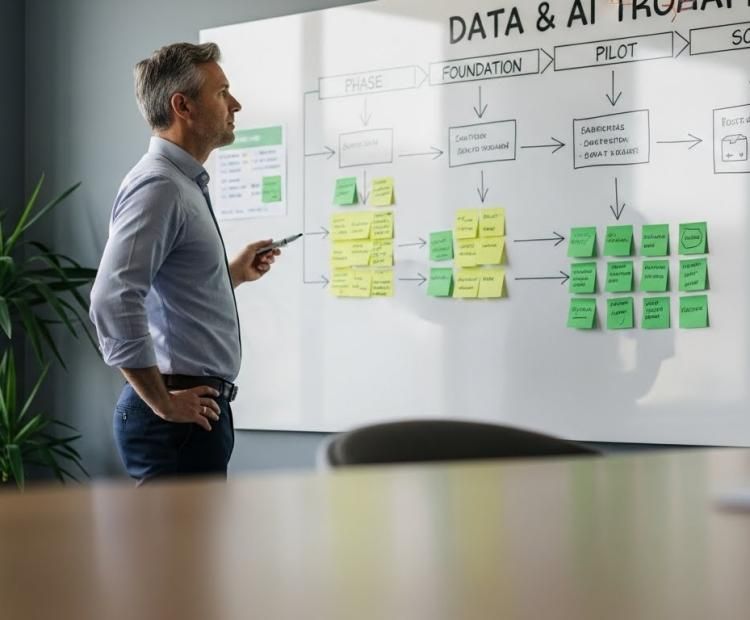 Data & AI Strategie – Van roadmap tot Implementatie